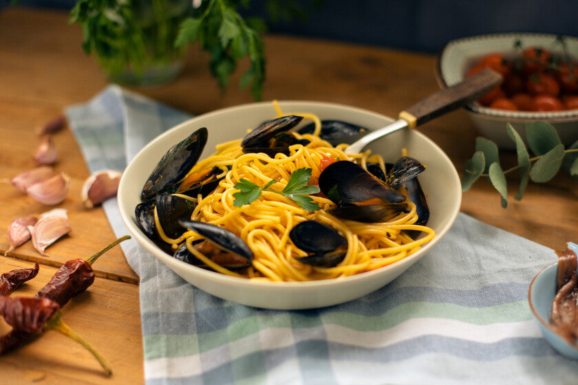 FÁCIL Y SENCILLO, PERO LLENO DE SABOR 🌊🍝