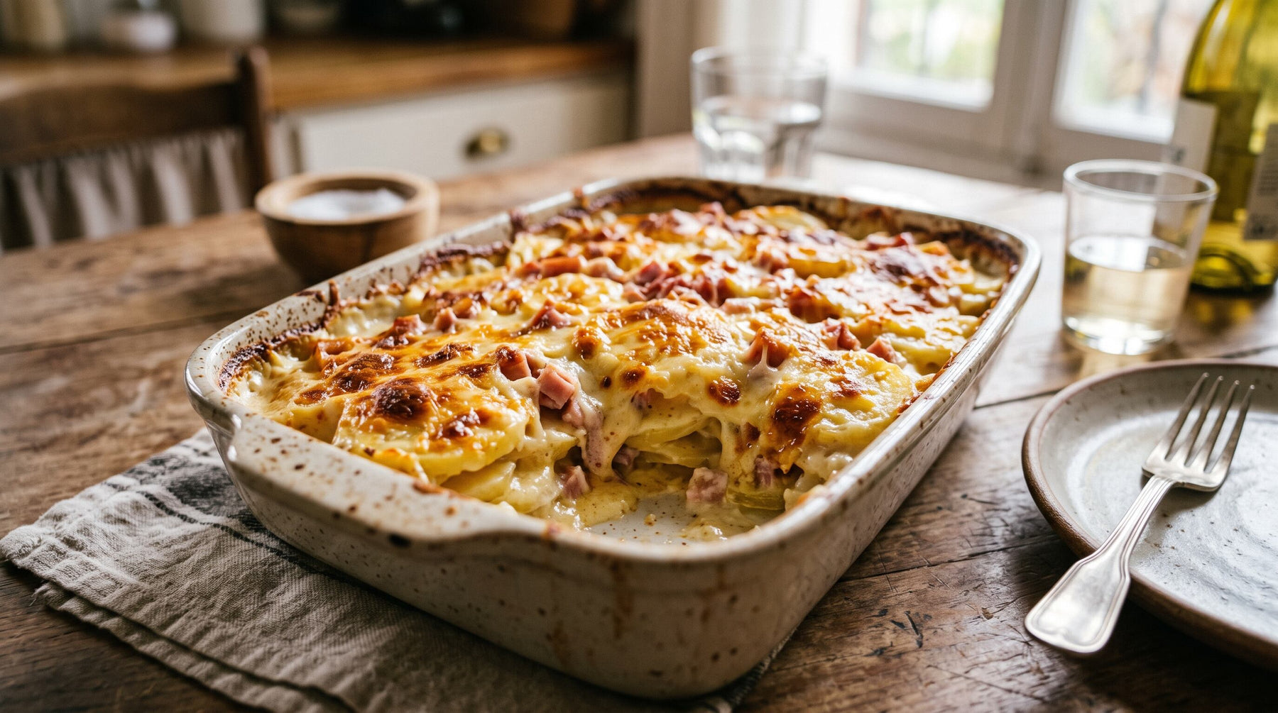 PAPAS A LA CREMA, SON EL ACOMPAÑAMIENTO PERFECTO, PREPARALAS FÁCILMENTE CON LA CALIDAD DE SARTENES QUEEN SENSE. 👑🍽️