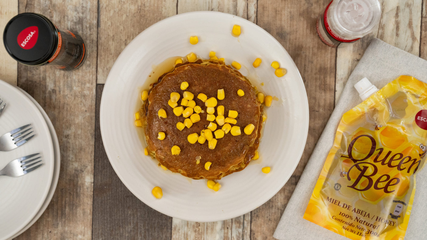 ¡HOT CAKES DE ELOTE QUE ENAMORAN DESDE EL PRIMER BOCADO! 😍🌽🥞