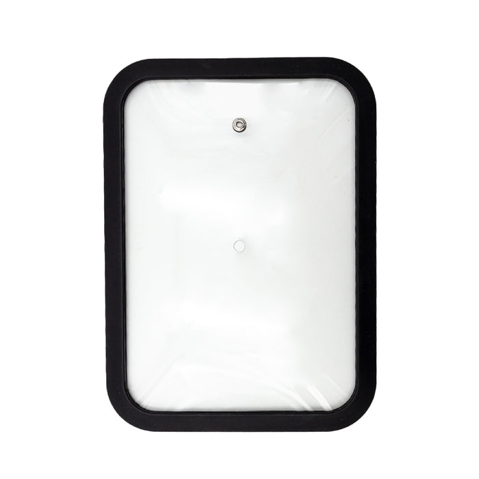 Tapa De Vidrio Rectangular 28cm Silicona Antivapor Universal