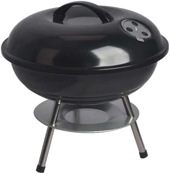 Asador de Carbón Portátil de Mesa Queen Sense 38 cm - Parrilla Compacta