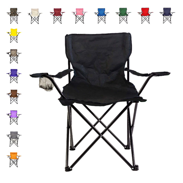 Set 8 Sillas Plegables para Camping y Exteriores