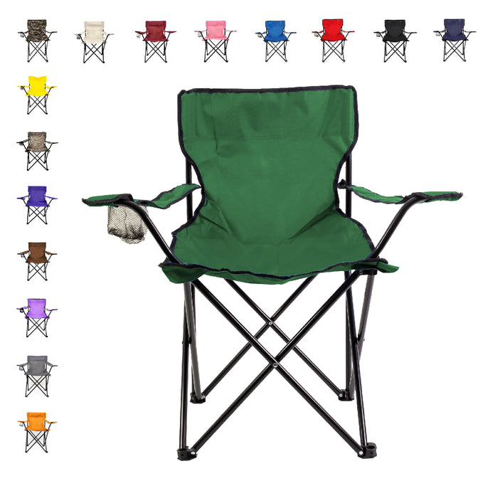 Set 8 Sillas Plegables para Camping y Exteriores