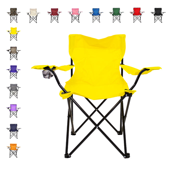 Set 8 Sillas Plegables para Camping y Exteriores