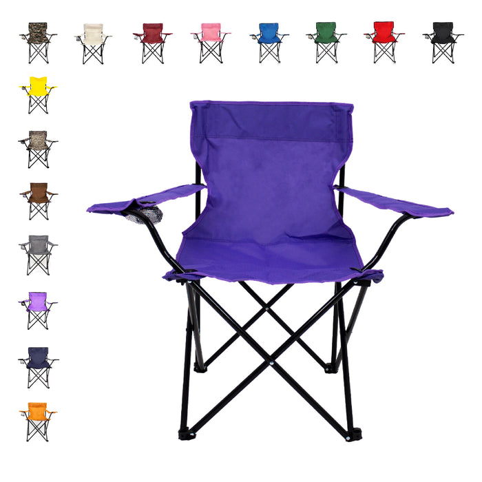 Set 8 Sillas Plegables para Camping y Exteriores