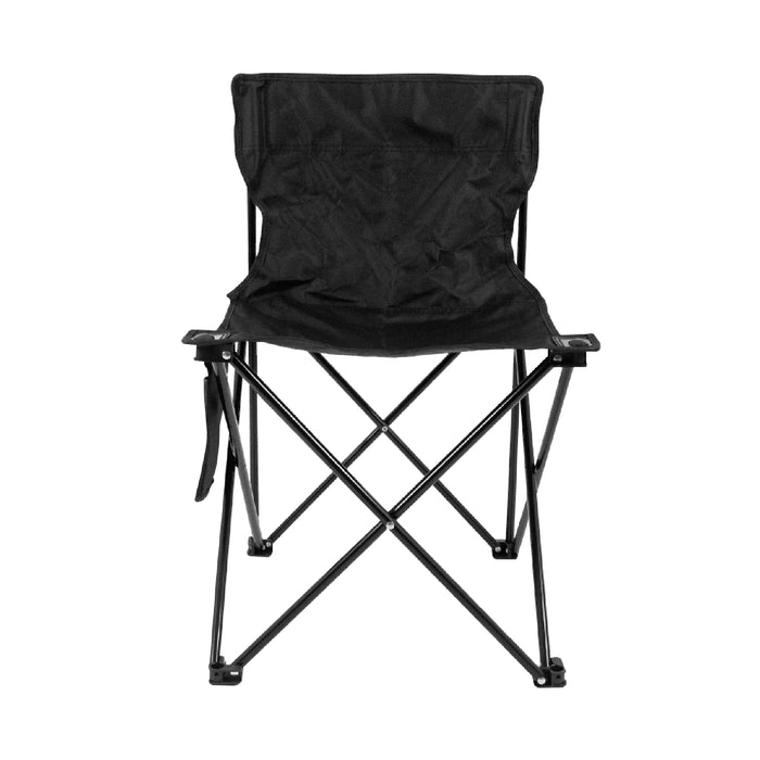 Silla de Camping Plegable con Bolsillo Lateral