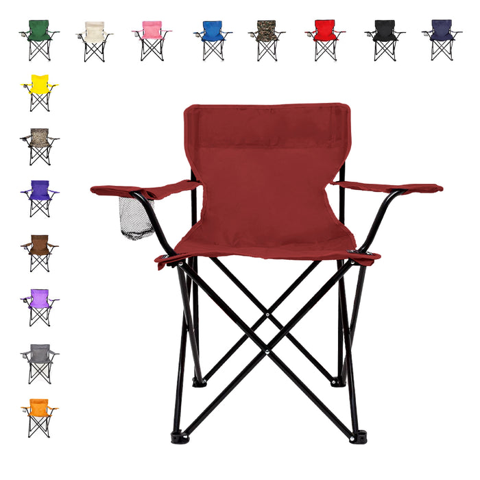 Set 8 Sillas Plegables para Camping y Exteriores