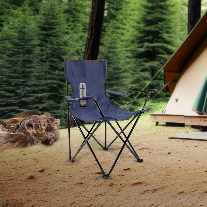 Sillas Plegables De Campamento Playa Camping Plegables Juego Set De 3 Chair  Azul