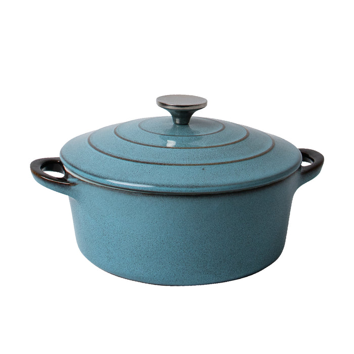 Cacerola Cerámica Azul 30cm Antiadherente Inducción