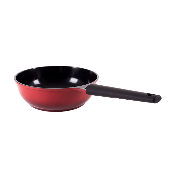 Sartén Wok Diamante Maple IH Rojo