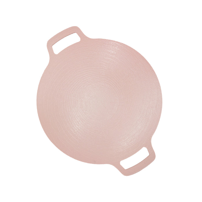 Comal Antiadherente De Ceramica Rosa 34 Cm