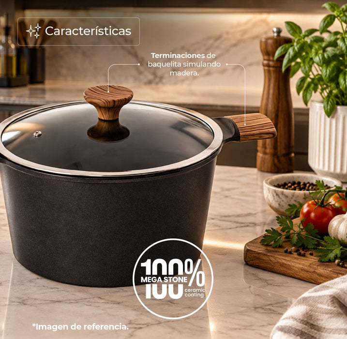 Olla Antiadherente 28cm 7.8L Kitchen Art | Queen Sense