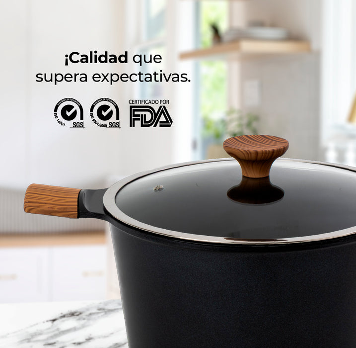 Olla Antiadherente 28cm 7.8L Kitchen Art | Queen Sense