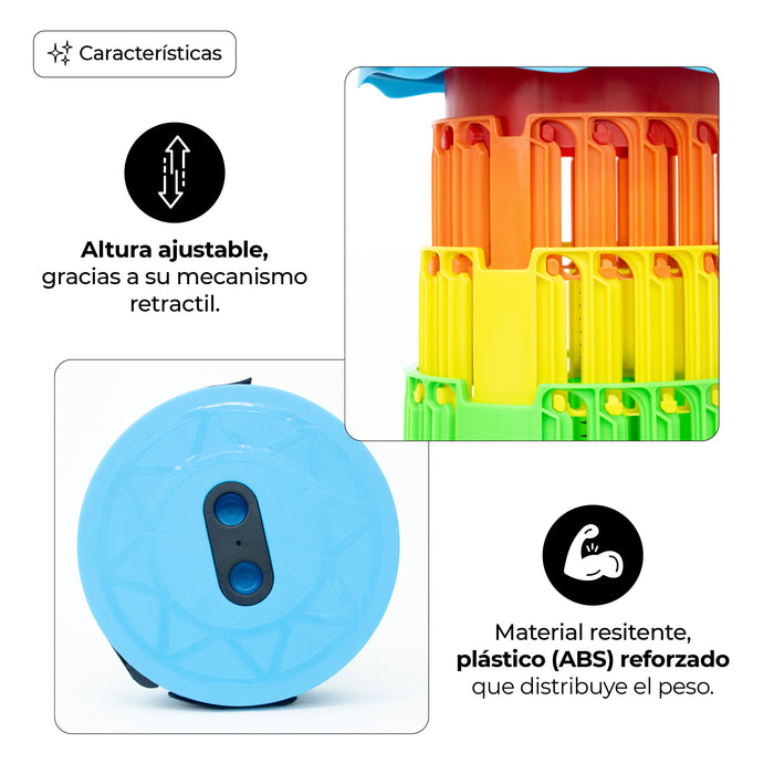 Silla Telescópica Multicolor