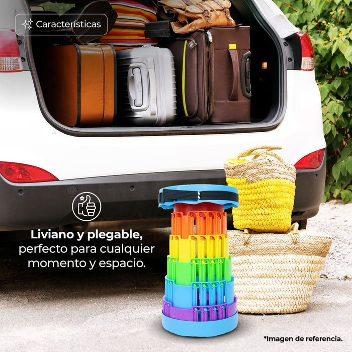 Silla Telescópica Multicolor