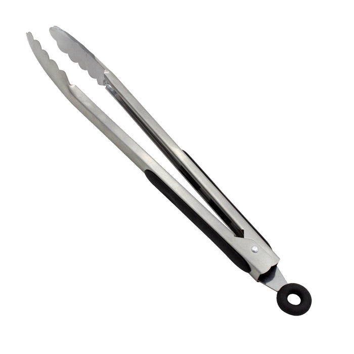 Pinzas de Cocina y Parrilla Queen Sense 33 cm - Acero Inoxidable con Seguro