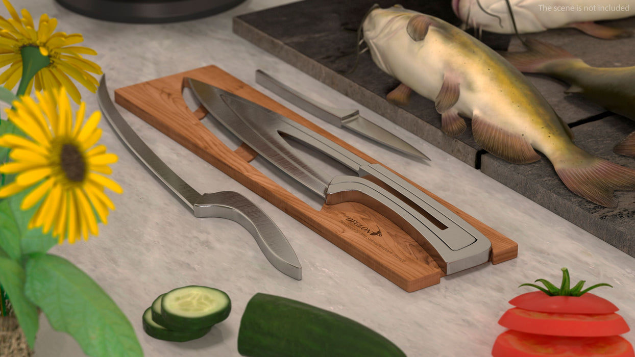 Juego de Cuchillos de Acero Inoxidable